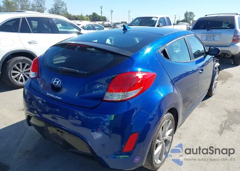 2017 Hyundai Veloster из США, поврежденный, VIN KMHTC6AD4HU305137